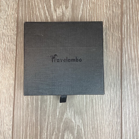 Travelambo‎ Men's Belt Black Size 39 NEW Latch - Picture 6 of 6